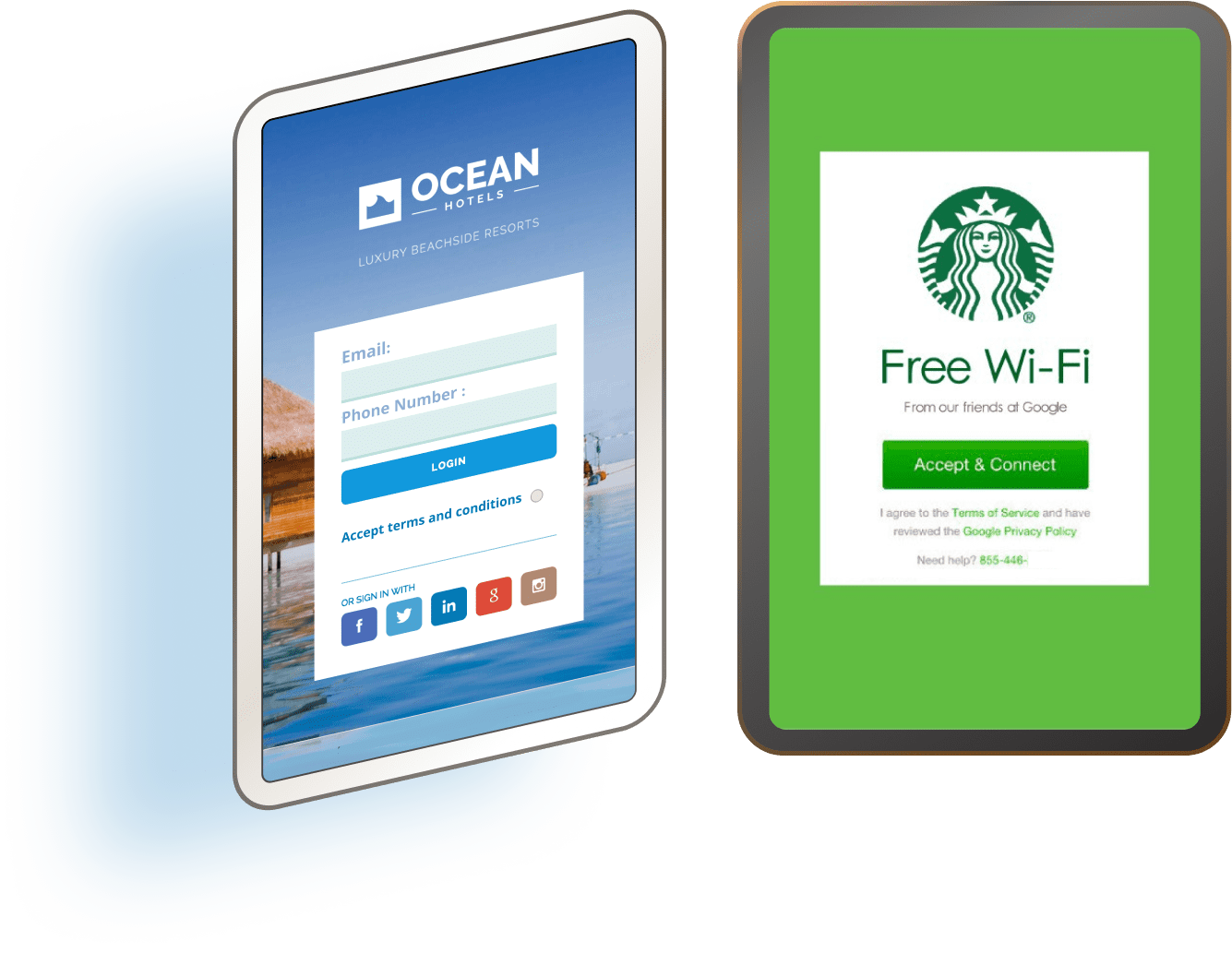 Starbucks wifi hotspot